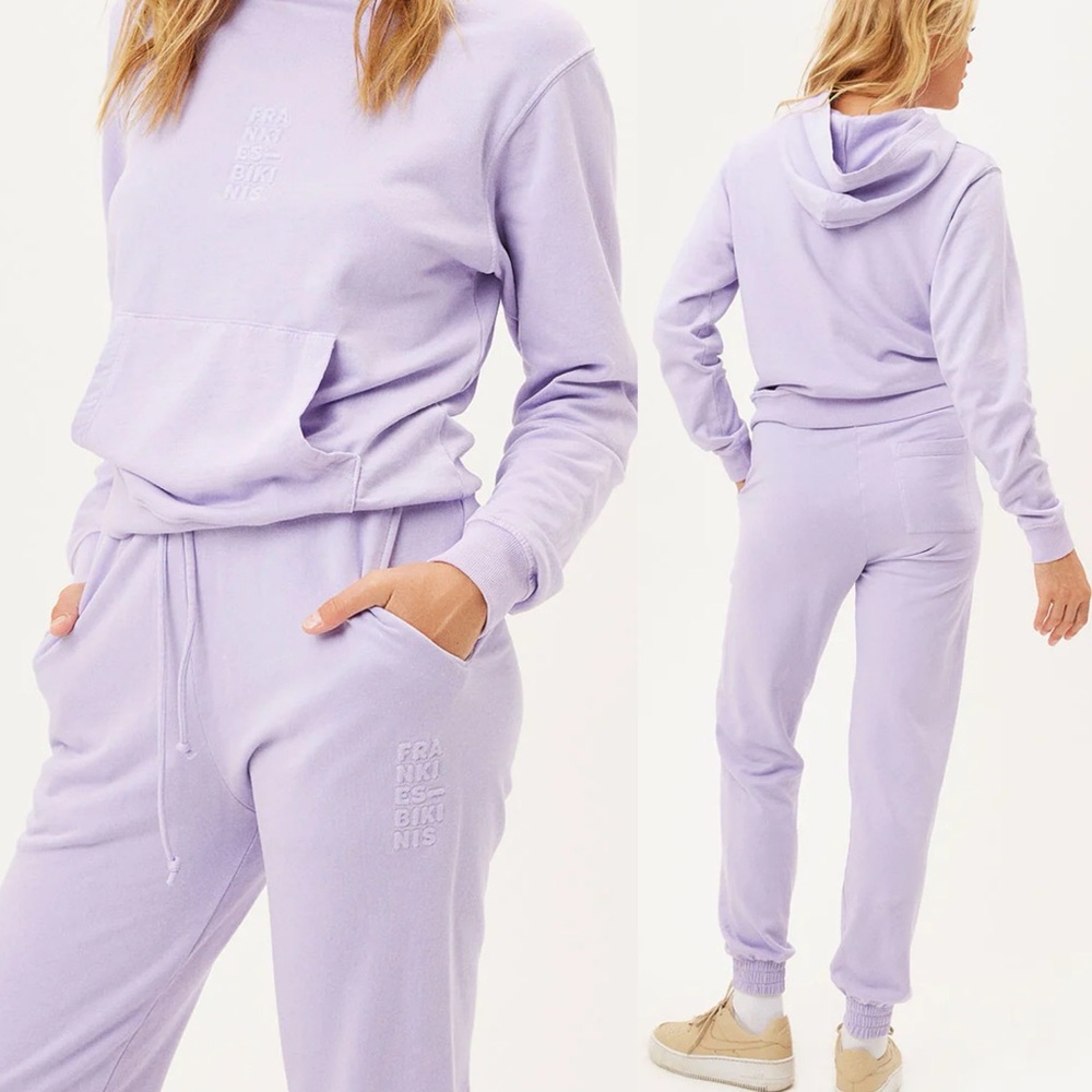 Frankie’s Bikinis Purple Sweatpants